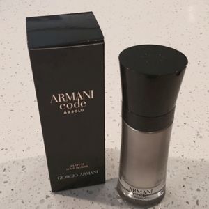 Armani Code Absolu Parfum Pour Homme for men 2 oz